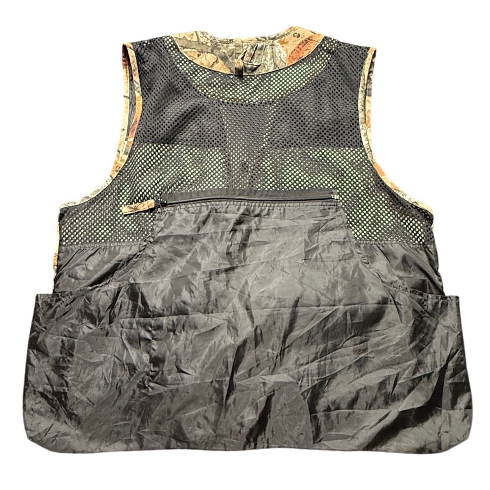 Outfitters Ridge Camo Hunting Vest Men's Large Mesh Back Pockets Zipper Outdoor - Picture 2 of 6